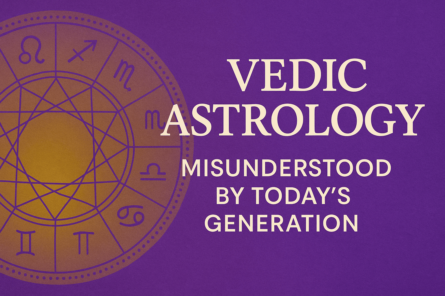How Vedic Astrology Is Being Misused Today — And What It Was Truly Meant For..