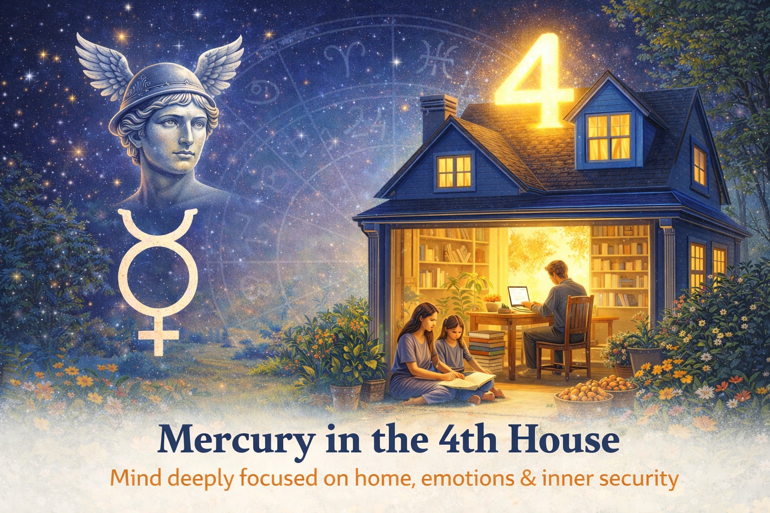 Some Facts About Mercury In The 4th house